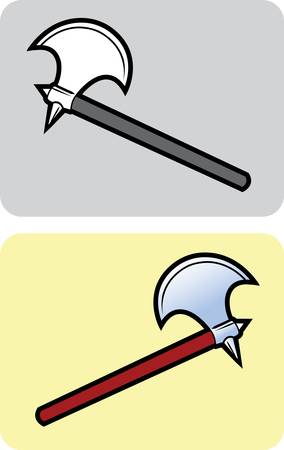 Weapon icon vector 4 (Easy to use or edit)のイラスト素材