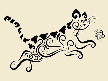 Cat ornament 2のイラスト素材