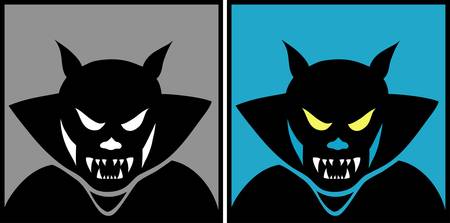 Dracula, Halloween mask 1のイラスト素材