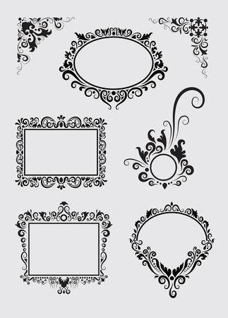 Swirl Ornament 1  Smooth and detail ornament vectors のイラスト素材