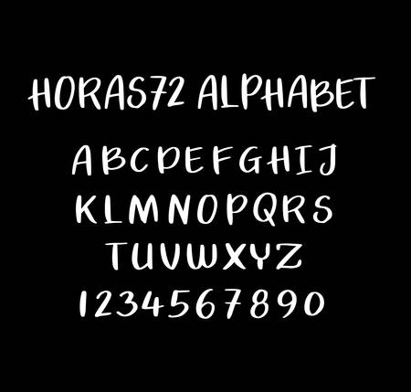 Vector alphabet uppercase characters. Good use for logotype, cover title, poster title, letterhead, body text, or any design you want.のイラスト素材