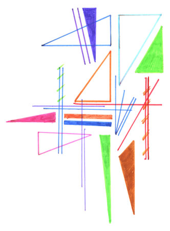 High resolution isolated drawing texture