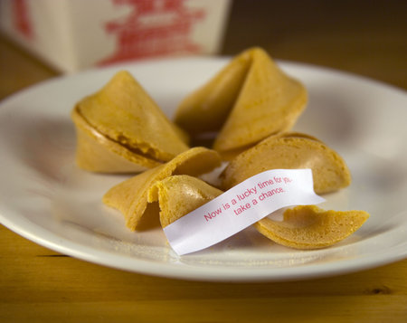 open fortune cookie