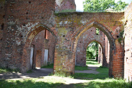Monastery Ruins of Eldenaの写真素材