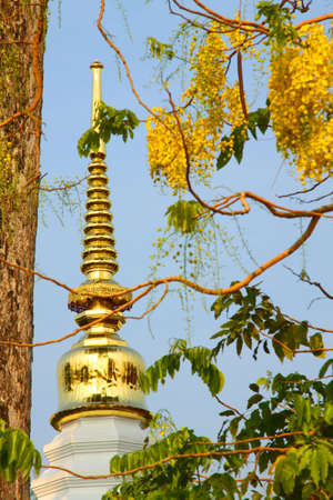 Gold the end of pagoda.の写真素材