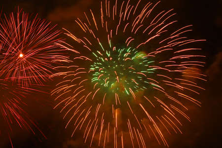 Fire workの写真素材