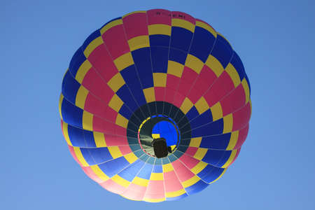 Balloon festival ,Crews operation and prepared balloon to fly in the sky のeditorial素材