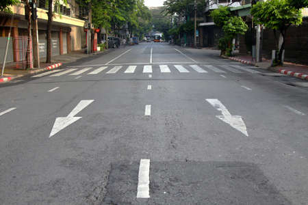 Sign on the way for support driver, Direction sign on the roadのeditorial素材