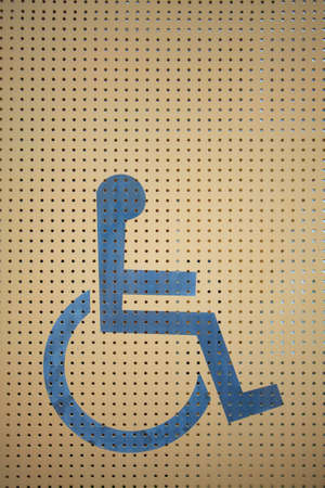 Wheelchair signの写真素材