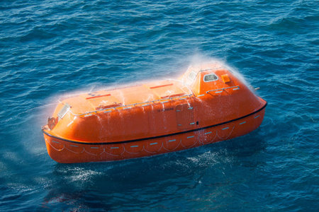 Lifeboat or rescue boat in offshore, Safety standard in offshore oil and gas 