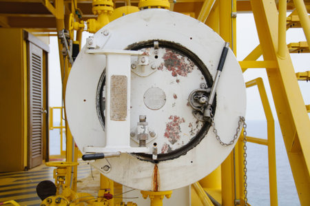 Pig luncher in oil and gas industry, Cleaning pipe line equipment in oil and gas industry