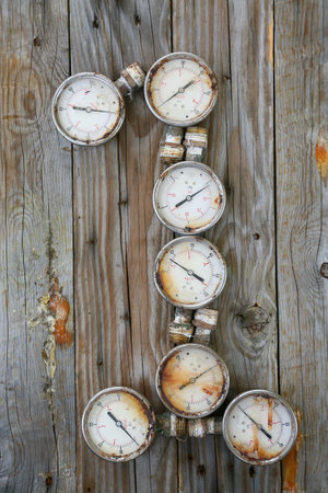 number one,alphabetic fronts and numbers design, concept industry background from old tool or...