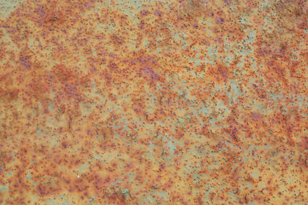 rusty and old background with empty area for support text. damage or antique surface from industry...