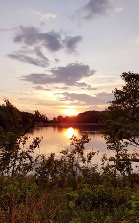sunsetの写真素材