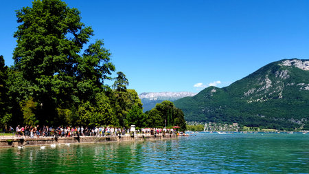 Lake Annecyのeditorial素材