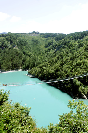Himalayan Footbridgeの写真素材