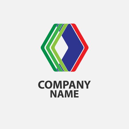 company logo illustrationのイラスト素材