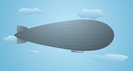 Flying zeppelin