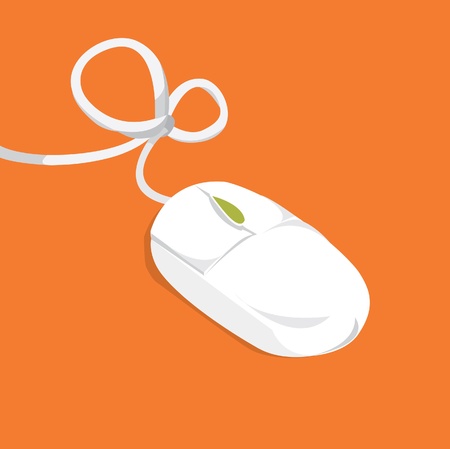 Tied mouse / Network problems or Internet errorのイラスト素材