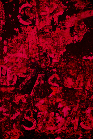 Photograph of urban collage background or paper textureの写真素材