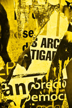 Photograph of urban collage background or paper textureの写真素材