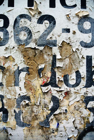 Photograph of urban collage background or paper textureの写真素材