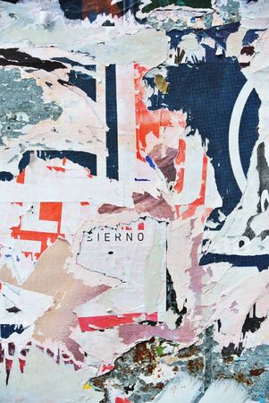 Photograph of urban collage background or typography paper textureの写真素材