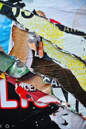 Photo of urban collage background or typography paper textureの写真素材