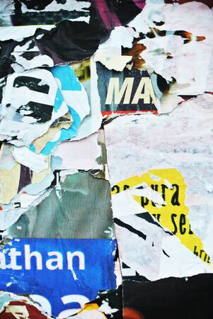 Photo of urban collage background or typography paper textureの写真素材