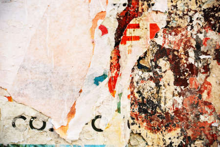 Photo of urban collage background or typography paper textureの写真素材