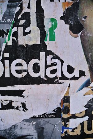 Photo of urban collage background or typography paper textureの写真素材