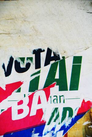 Photo of urban collage background or typography paper textureの写真素材