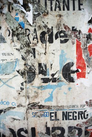 Photo of urban collage background or typography textureの写真素材