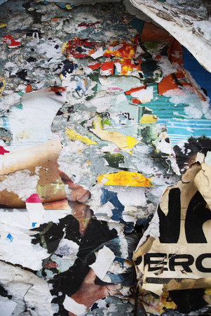 Photo of urban collage background or typography paper textureの写真素材