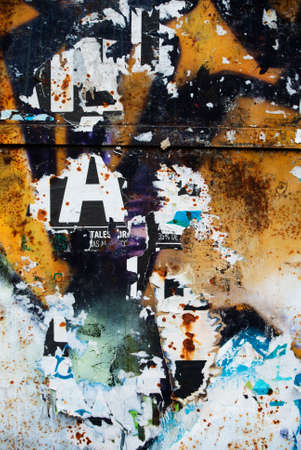 Photo of urban collage background or typography paper textureの写真素材