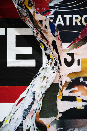 Photo of urban collage background or typography paper textureの写真素材