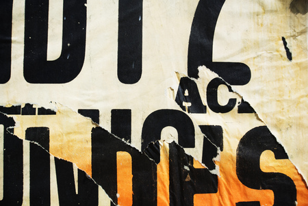 Photo of urban collage background or typography paper textureの写真素材