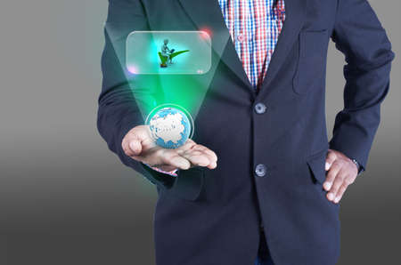 Social media, social network conceptの写真素材