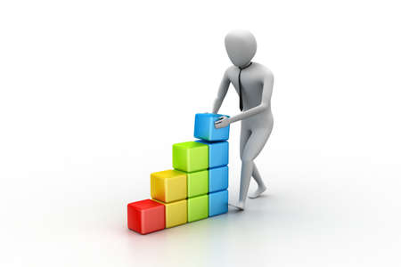 Concept growth of the business の写真素材