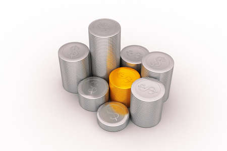 A coin graphの写真素材