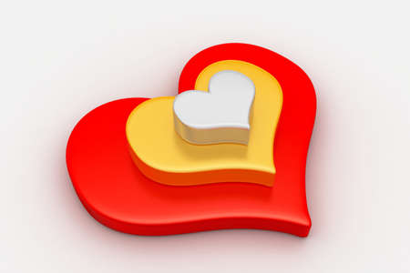 Love symbol, valentine conceptの写真素材