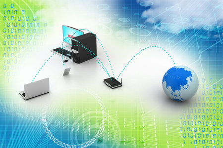 computer networking with globe