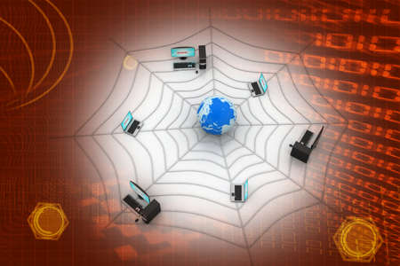 Internet conceptの写真素材