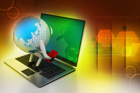 Global analysingの写真素材