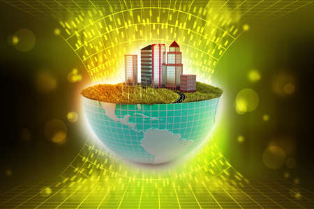 Ecology conceptの写真素材