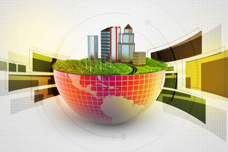 Ecology conceptの写真素材