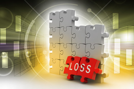 Loss in puzzle piece