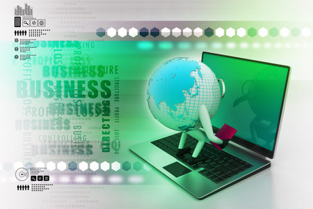 Global analysingの写真素材