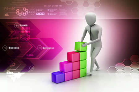 Concept growth of the businessの写真素材