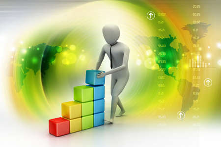 Concept growth of the businessの写真素材